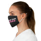 "It's About The Lashes" Fabric Face Mask - Black/Pink/White